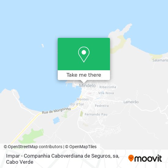 Impar - Companhia Caboverdiana de Seguros, sa map