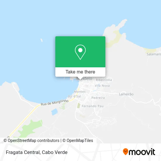 Fragata Central map