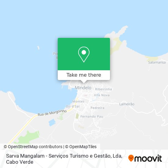 Sarva Mangalam - Serviços Turismo e Gestão, Lda mapa