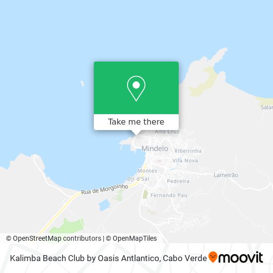 Kalimba Beach Club by Oasis Antlantico map