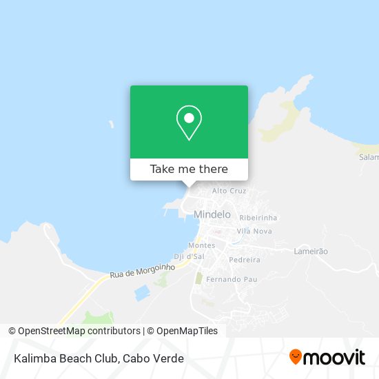 Kalimba Beach Club map