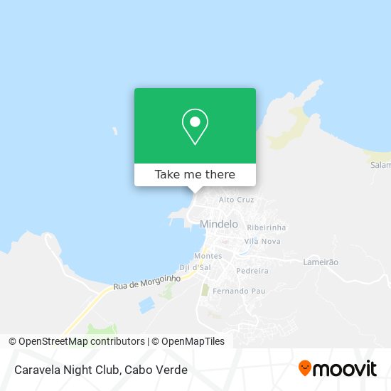 Caravela Night Club map