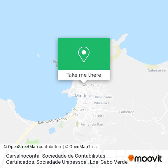 Carvalhoconta- Sociedade de Contabilistas Certificados, Sociedade Unipessoal, Lda mapa