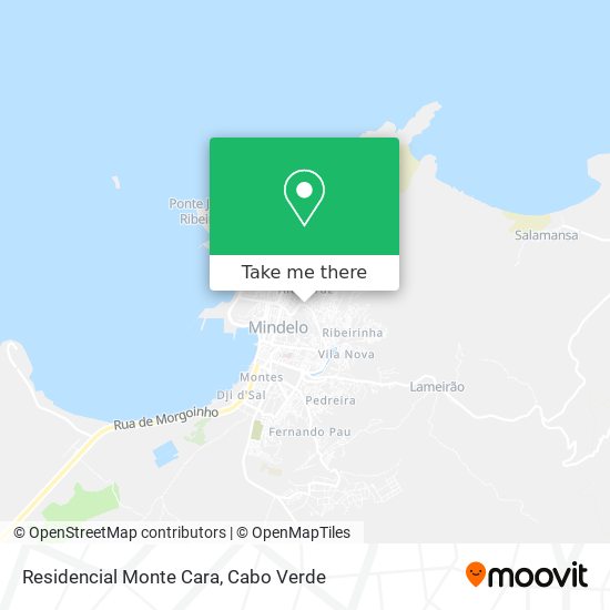 Residencial Monte Cara mapa