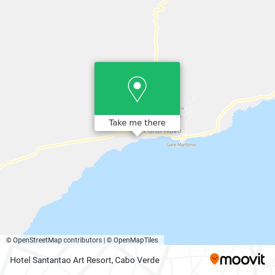 Hotel Santantao Art Resort map