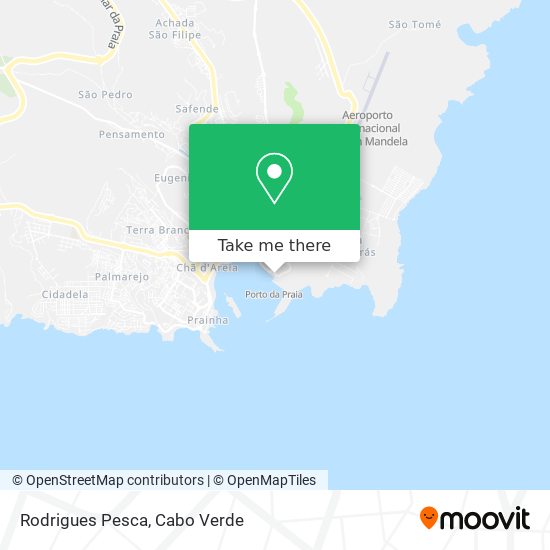 Rodrigues Pesca map