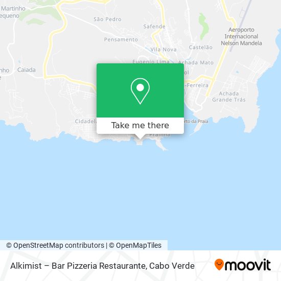 Alkimist – Bar Pizzeria Restaurante mapa
