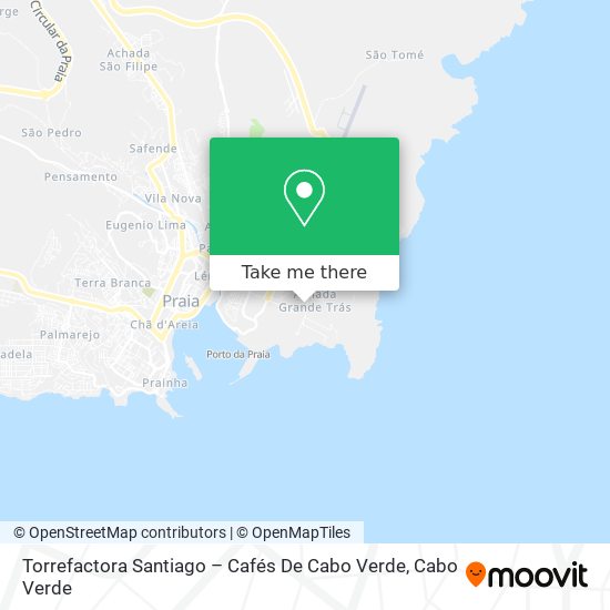 Torrefactora Santiago – Cafés De Cabo Verde mapa