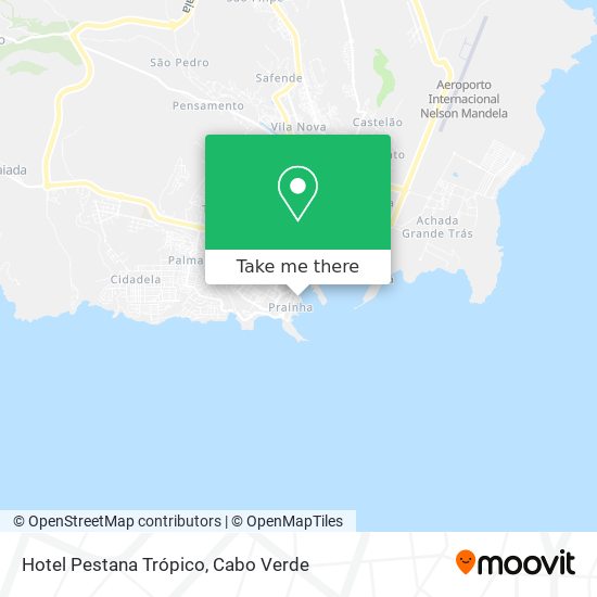 Hotel Pestana Trópico map