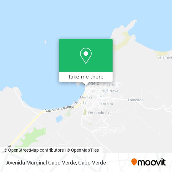 Avenida Marginal Cabo Verde plan