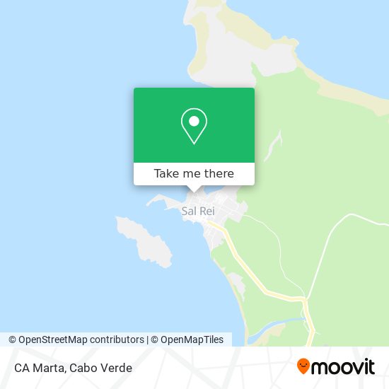 CA Marta map