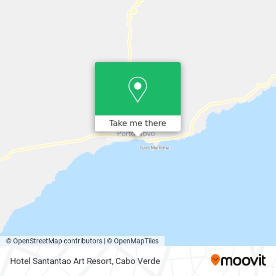 Hotel Santantao Art Resort map