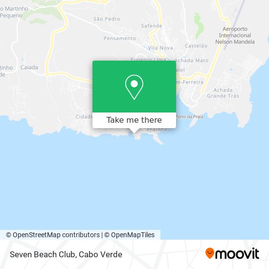 Seven Beach Club map