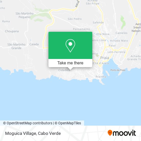 Moguica Village mapa