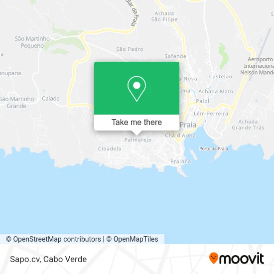 Sapo.cv map