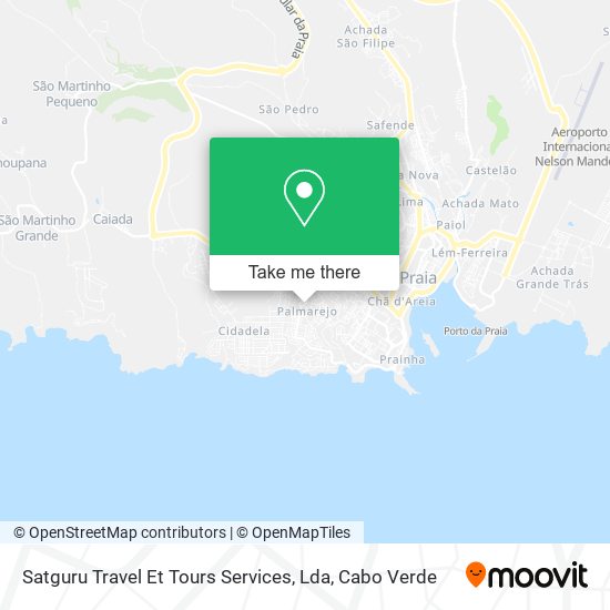 Satguru Travel Et Tours Services, Lda mapa