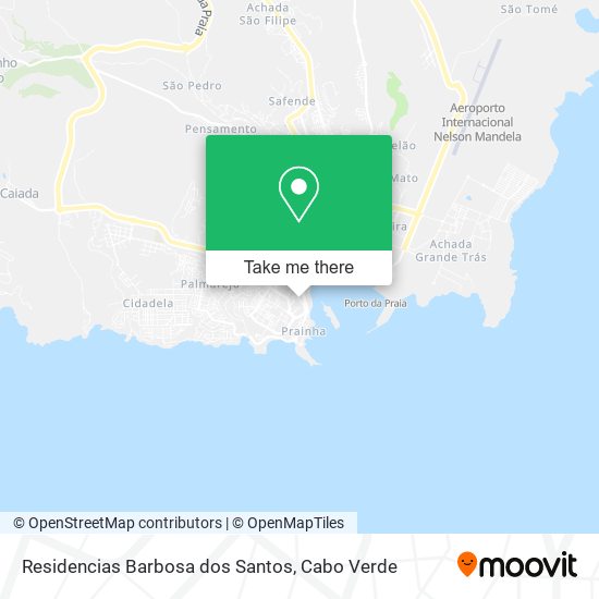 Residencias Barbosa dos Santos mapa