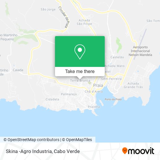 Skina -Agro Industria map