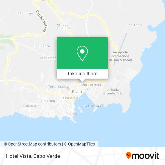 Hotel Vista map