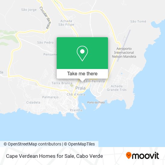Cape Verdean Homes for Sale mapa