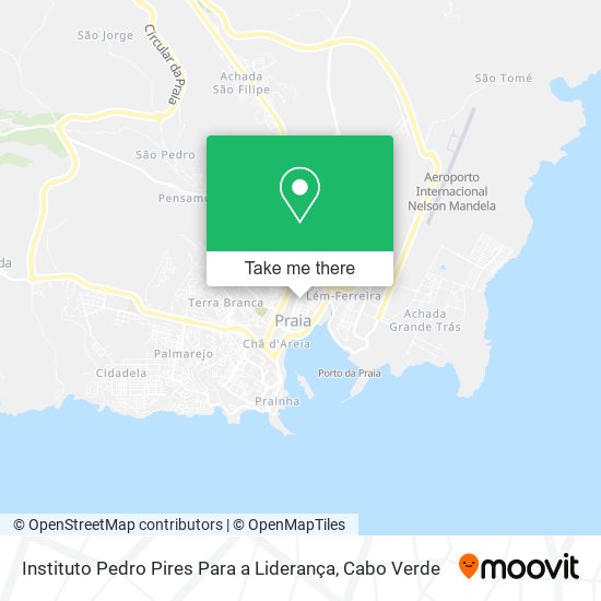 Instituto Pedro Pires Para a Liderança mapa