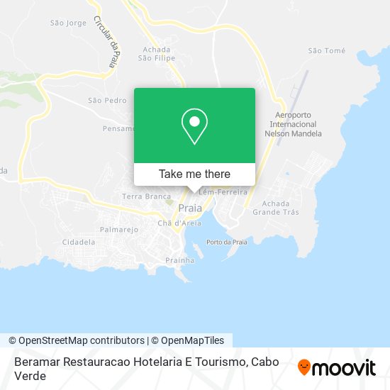 Beramar Restauracao Hotelaria E Tourismo map