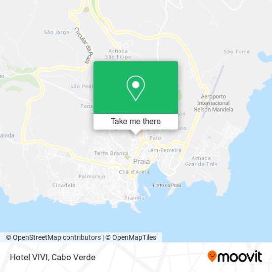 Hotel VIVI map