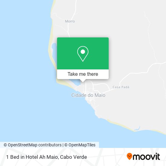 1 Bed in Hotel Ah Maio map