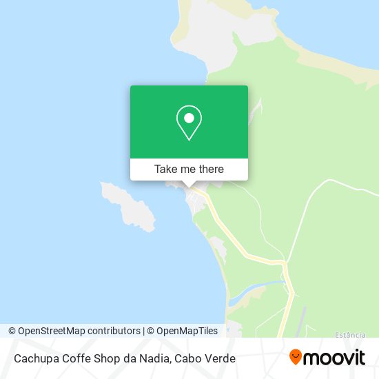 Cachupa Coffe Shop da Nadia mapa