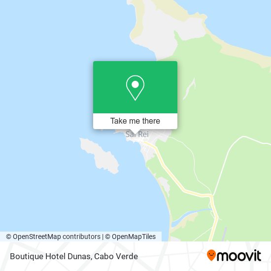 Boutique Hotel Dunas map