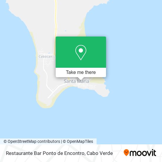 Restaurante Bar Ponto de Encontro mapa