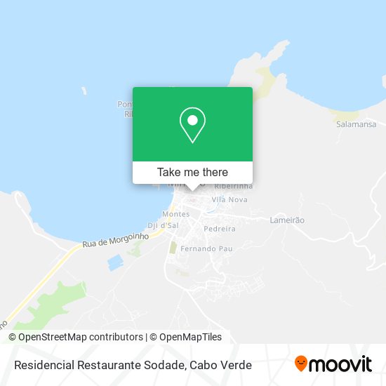Residencial Restaurante Sodade map