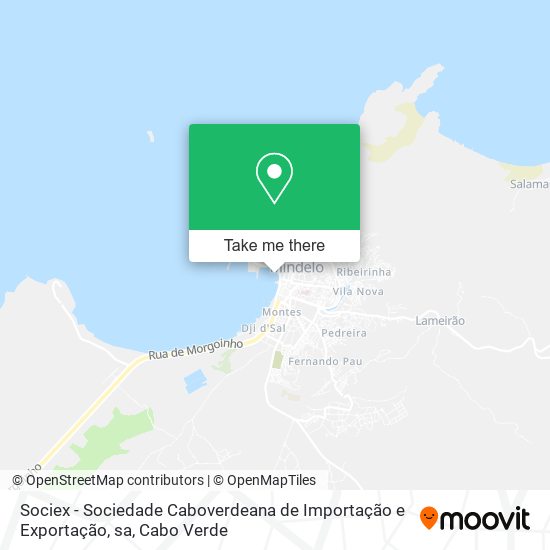Sociex - Sociedade Caboverdeana de Importação e Exportação, sa mapa