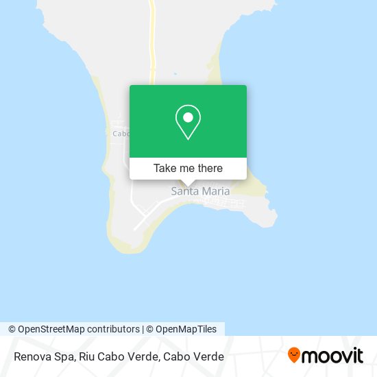 Renova Spa, Riu Cabo Verde map