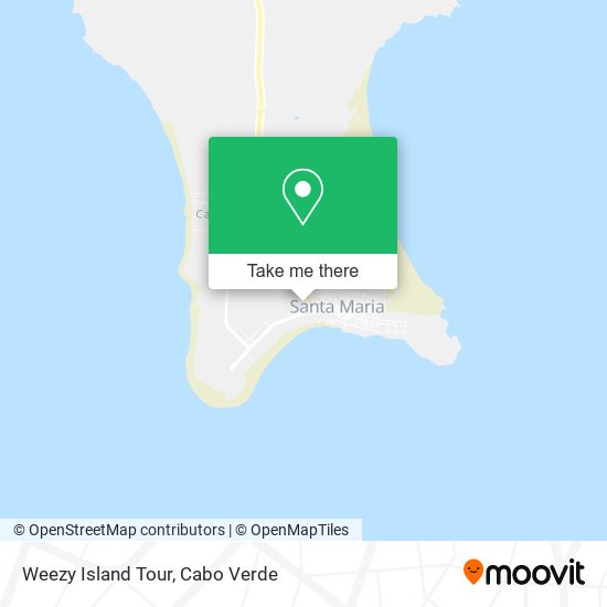 Weezy Island Tour map