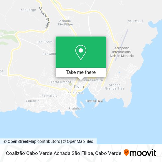 Coalizão Cabo Verde Achada São Filipe plan