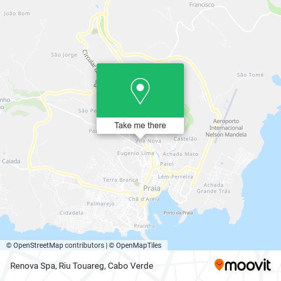 Renova Spa, Riu Touareg map