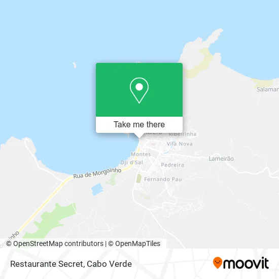 Restaurante Secret plan