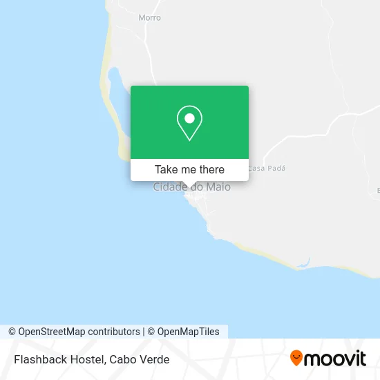 Flashback Hostel map