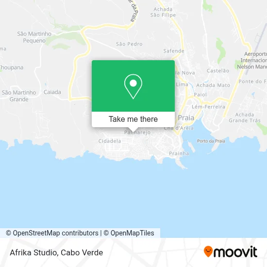 Afrika Studio map