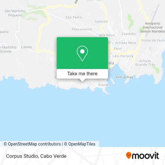 Corpus Studio map