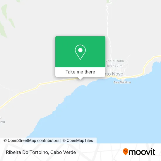 Ribeira Do Tortolho map