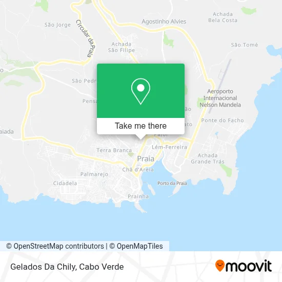 Gelados Da Chily map