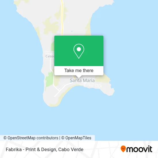 Fabrika - Print & Design map