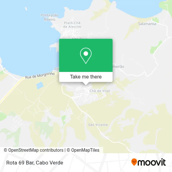 Rota 69 Bar map