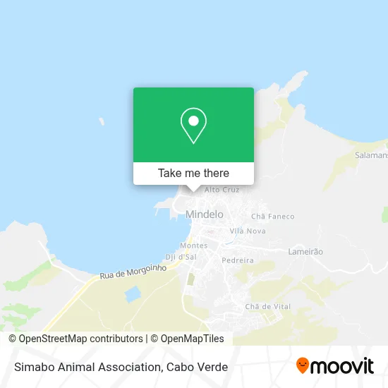 Simabo Animal Association map