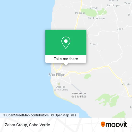 Zebra Group map