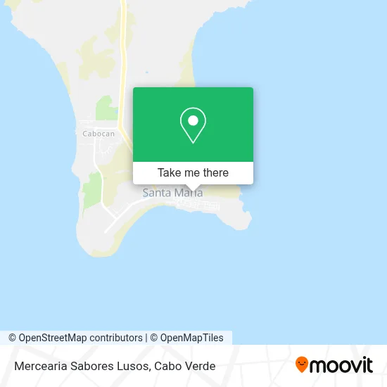 Mercearia Sabores Lusos map