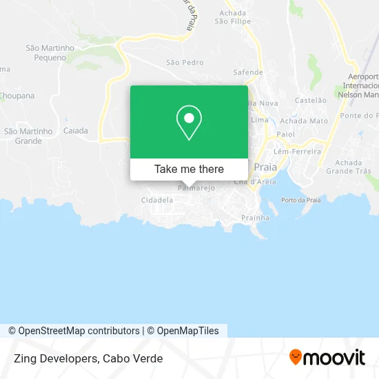 Zing Developers map