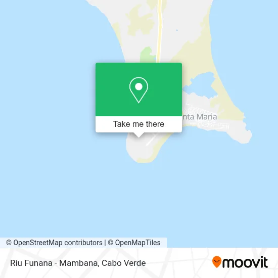 Riu Funana - Mambana map
